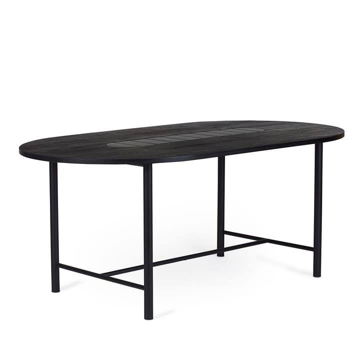 Be My Guest table 180 cm, Black oiled oak-black Warm Nordic