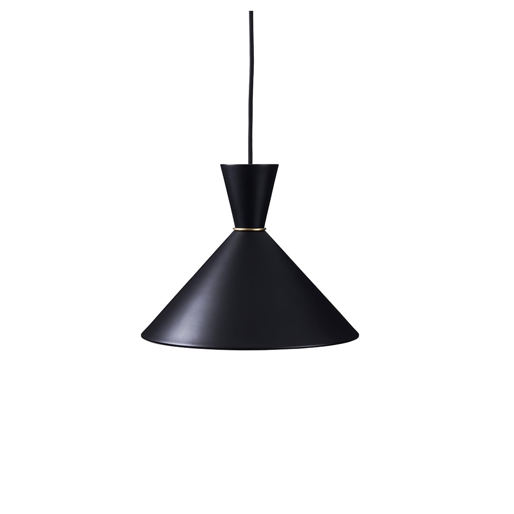 Warm Nordic Bloom pendant lamp Black noir