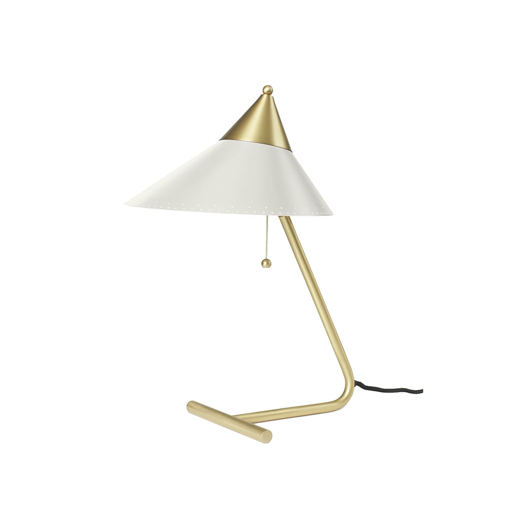 Warm Nordic Brass Top table lamp Warm white, brass stand