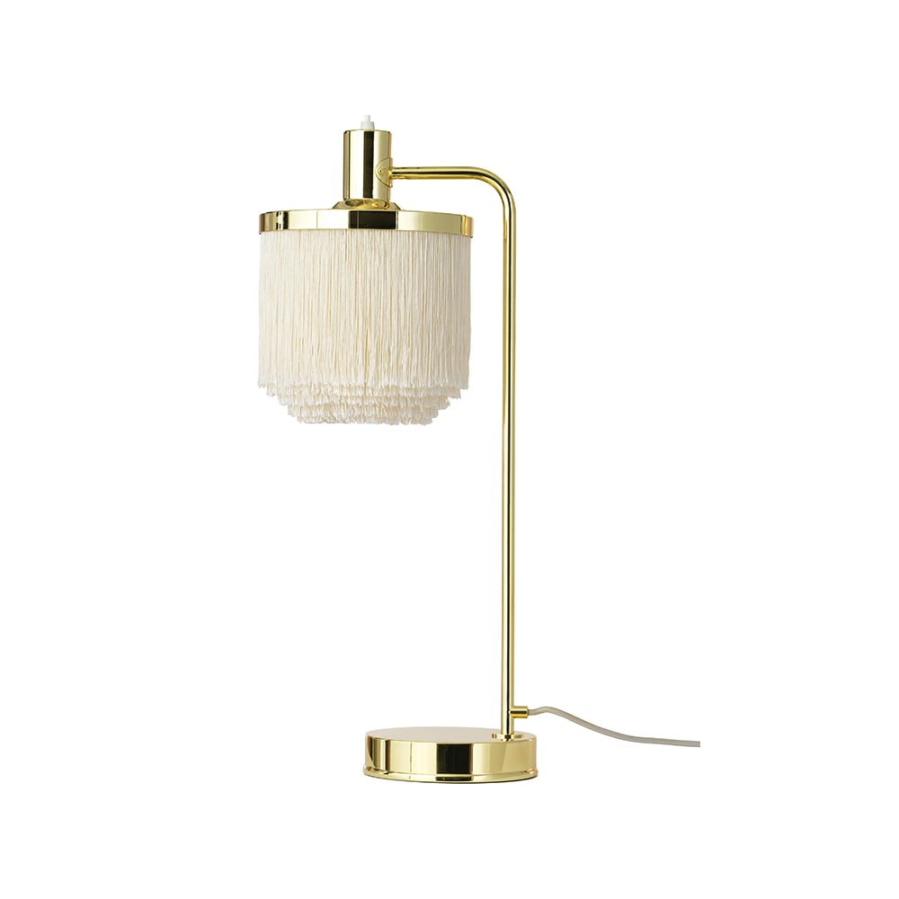 Warm Nordic Fringe table lamp Cream white