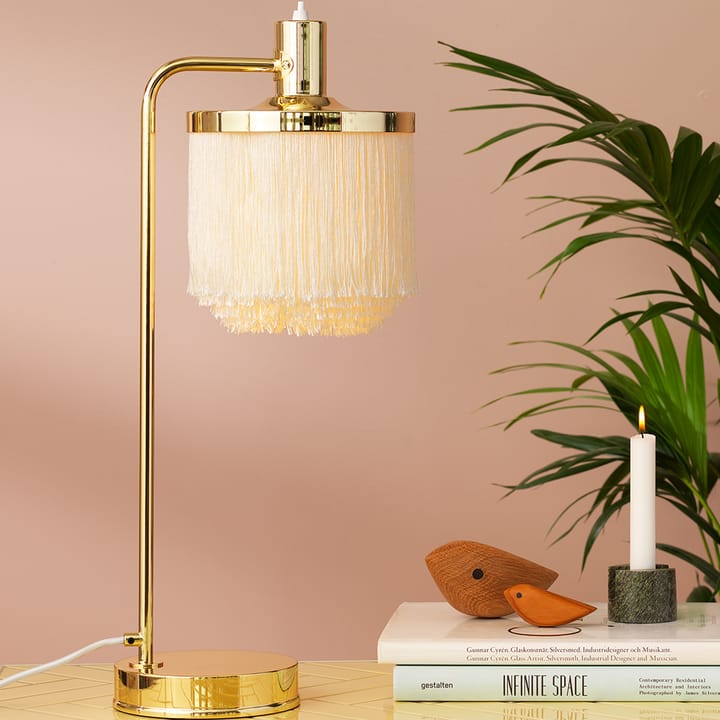 Fringe table lamp, Cream white Warm Nordic