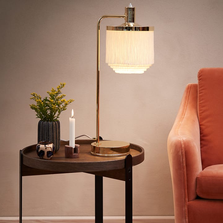 Fringe table lamp, Cream white Warm Nordic