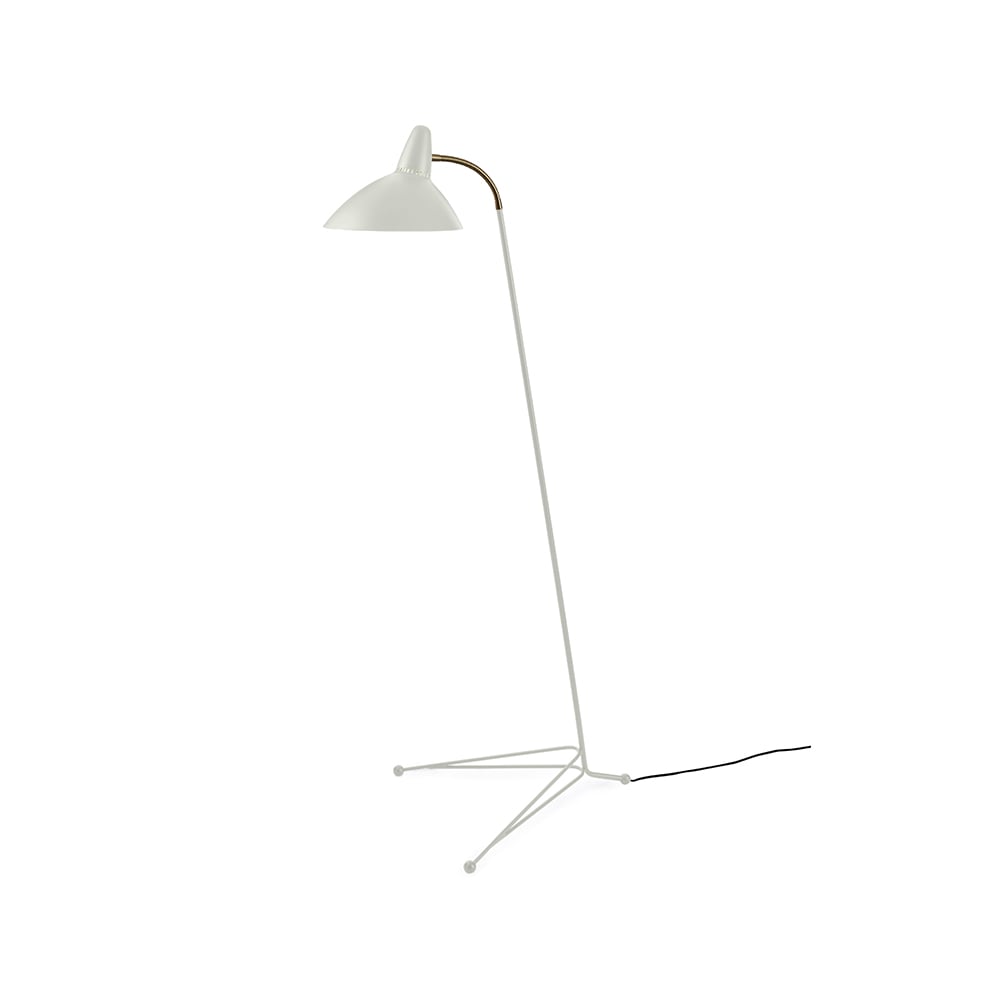 Warm Nordic Lightsome floor lamp Warm white, brass detail