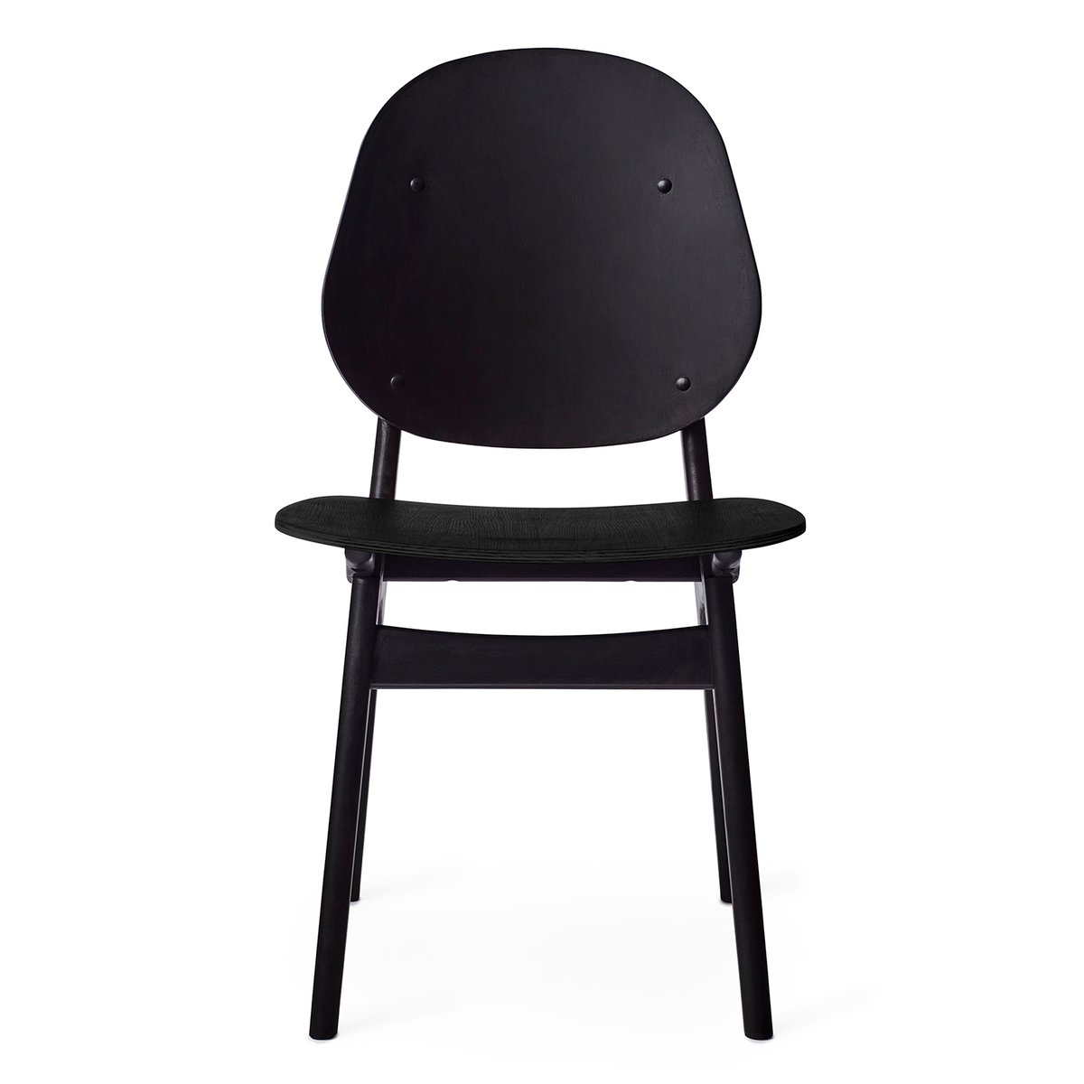 Warm Nordic Noble chair Black coated ash