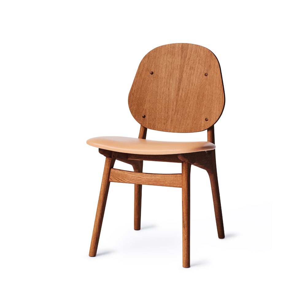 Warm Nordic Noble chair Natural-oiled teak oak legs