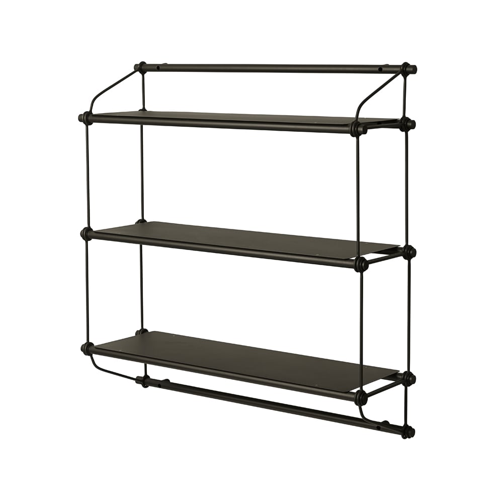 Warm Nordic Parade shelf Green olive, 3 shelves