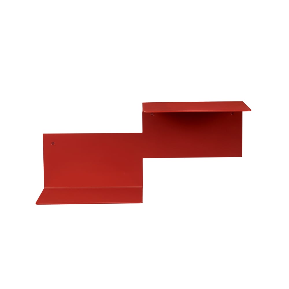 Warm Nordic Repeat shelf Rusty red, right