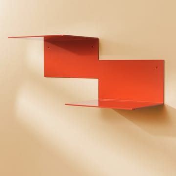 Repeat shelf - Rusty red, right - Warm Nordic