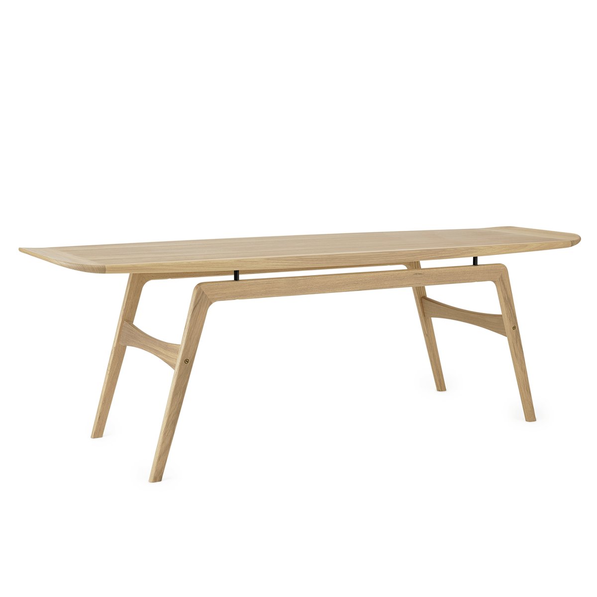 Warm Nordic Surfboard Coffee Table Oak