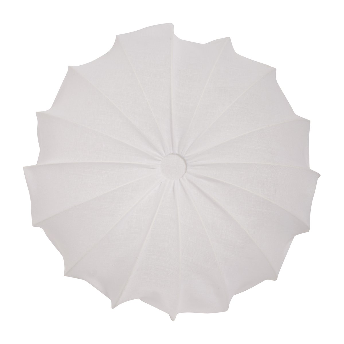 Watt & Veke Anna ceiling lamp linen Ø60 cm White