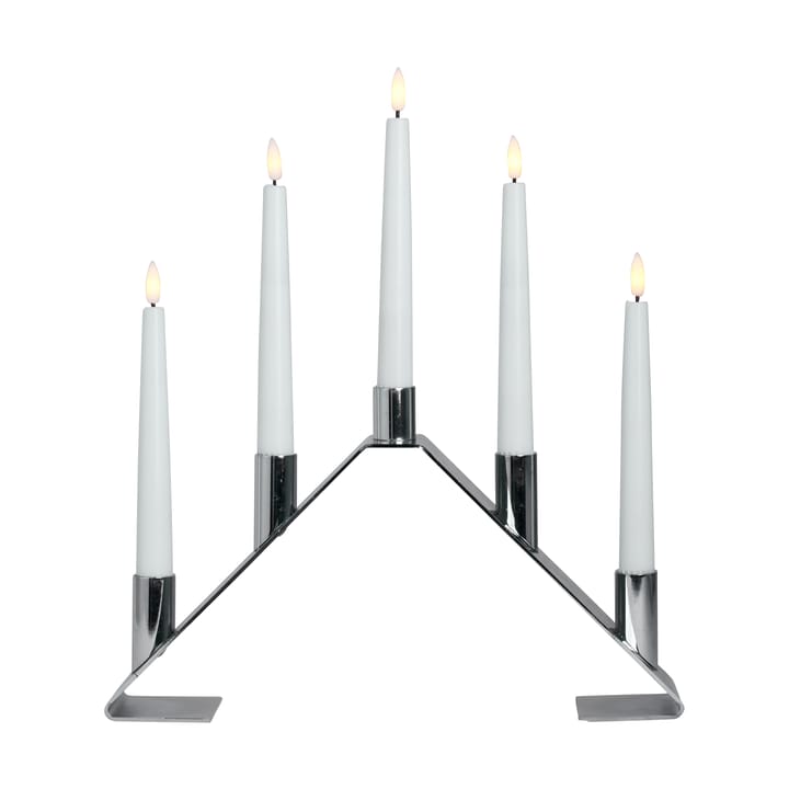 Luna advent candle - Chrome - Watt & Veke