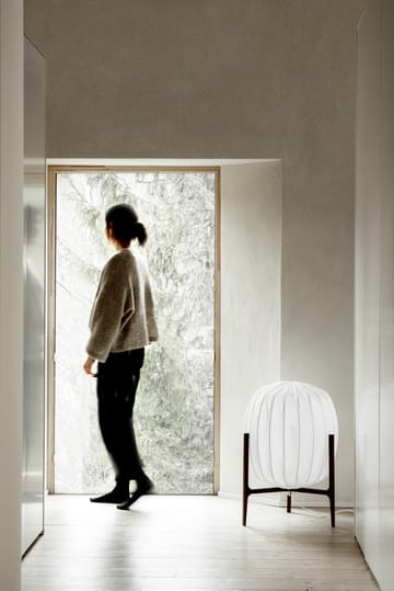 Prisma floor lamp Ø48 cm - Dark ash-white - Watt & Veke