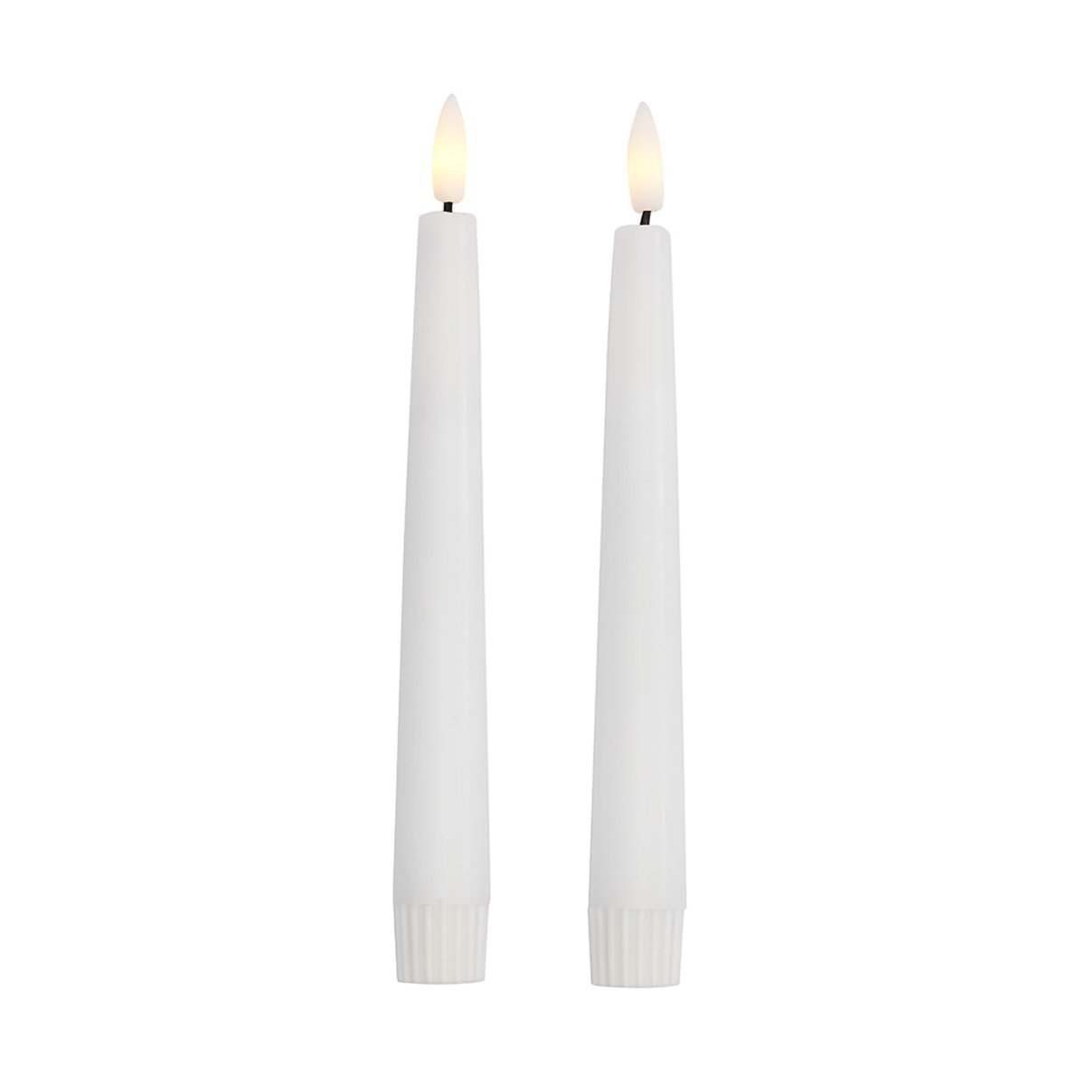 Watt & Veke W&V LED Candle 2 pack 20,5 cm | Scandinavian Design | String lights & decorative lighting | White