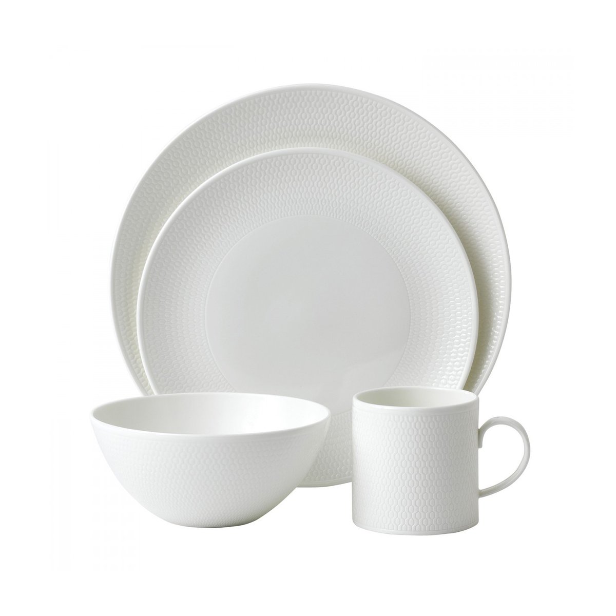 Wedgwood Gio starter set 16- pieces white