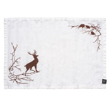 Alveskog placemat 33x47 cm - white - Wik & Walsøe