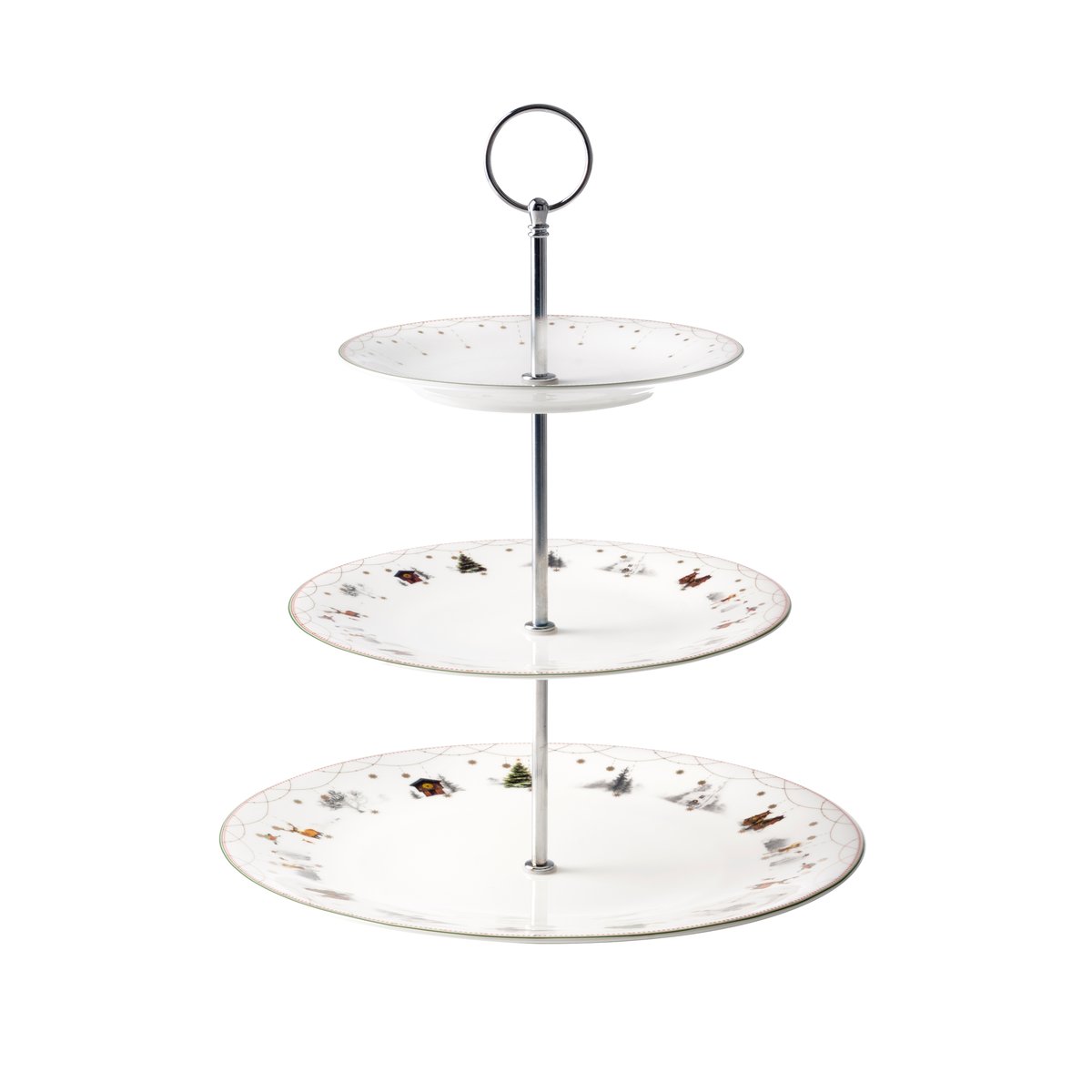 Wik & Walsøe Julemorgen cake stand white