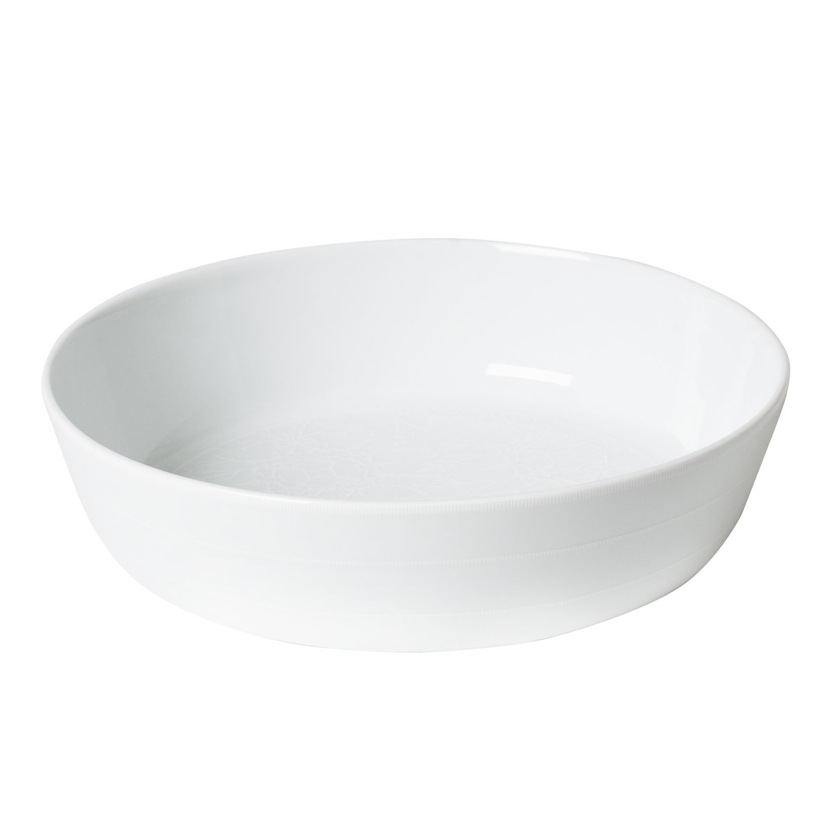 Wik & Walsøe White wood serving bowl 27 cm | Scandinavian Design | Serving bowls | White