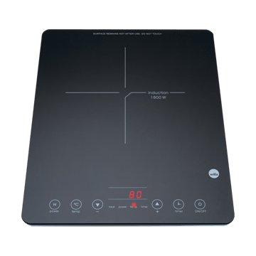 ICP-1800B Induction Cooktop - Black - Wilfa