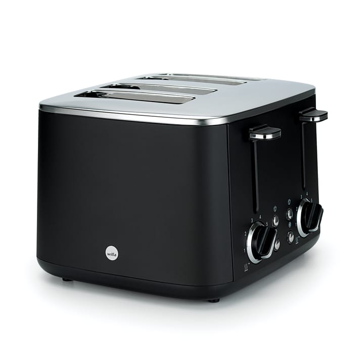 TO4B-1600 family toaster 4 slices, Black Wilfa