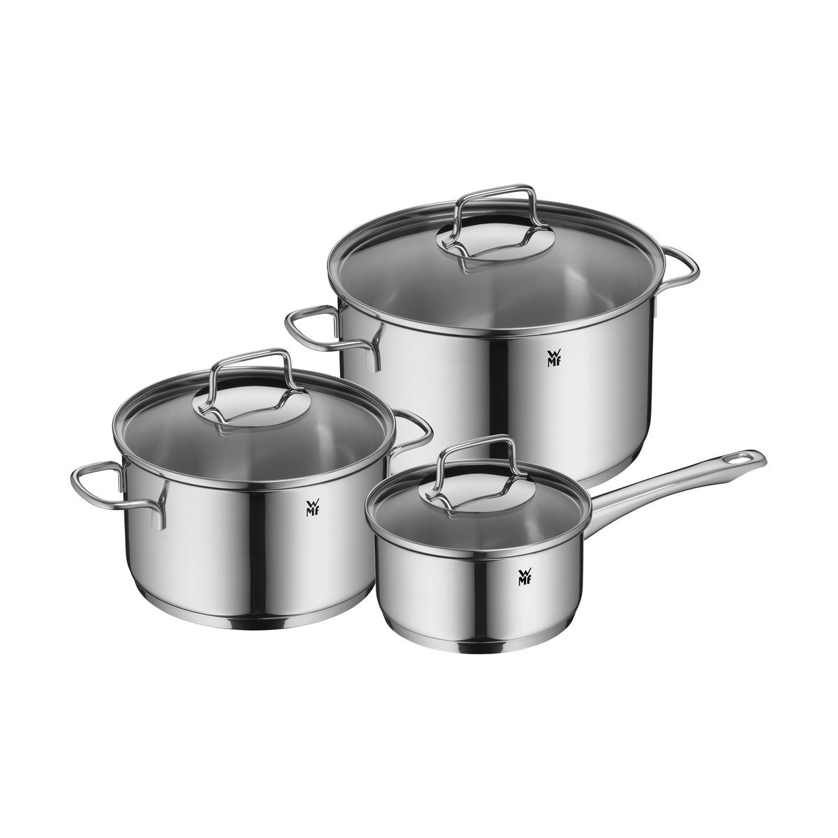 WMF Astoria cooking set 3 pieces Stainless steel