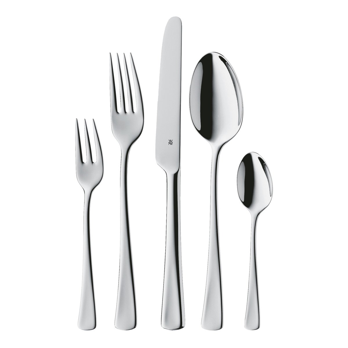 WMF Denver cutlery set, cromargan, polished 30 pieces