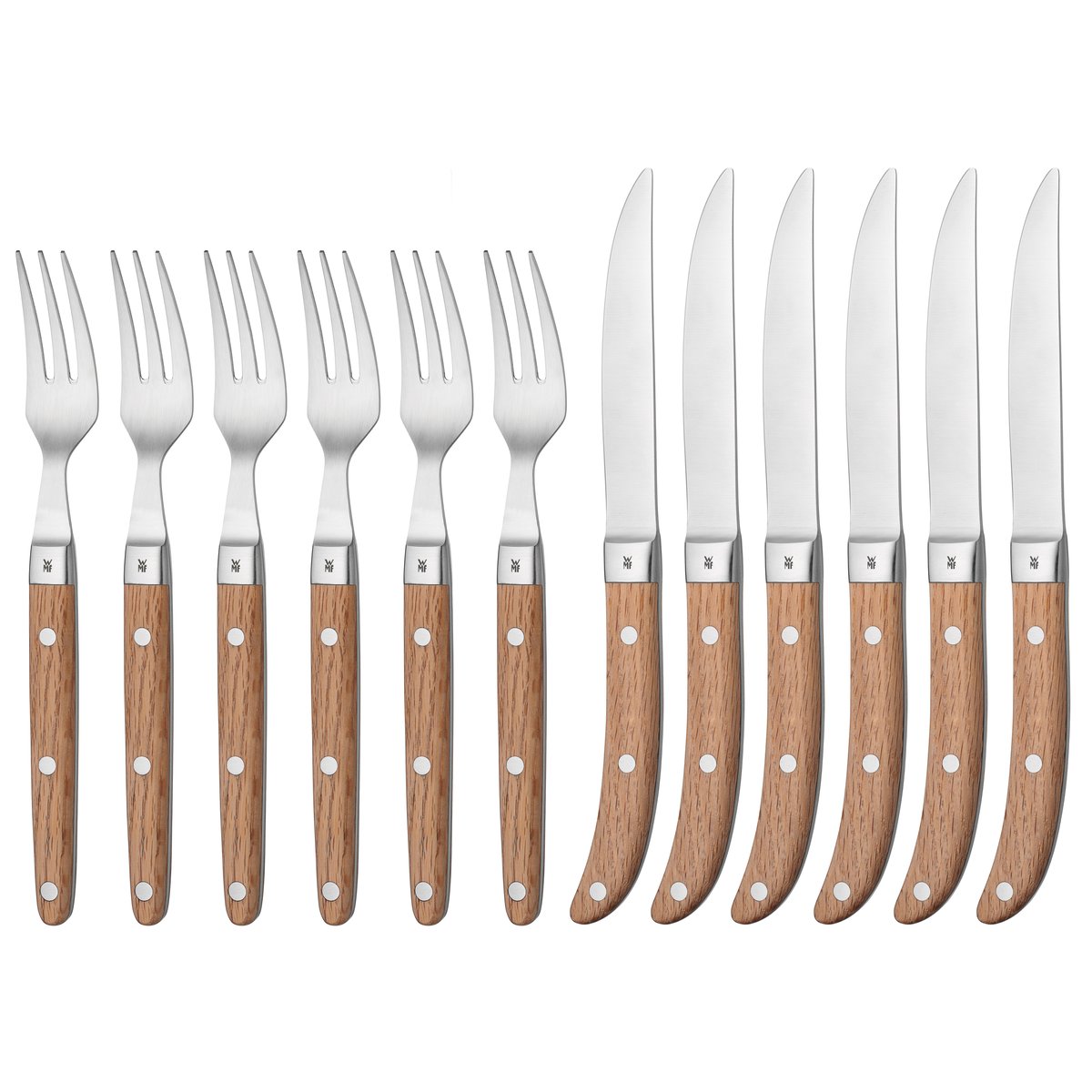 WMF Ranch BBQ cutlery 12 pieces Stainless steel