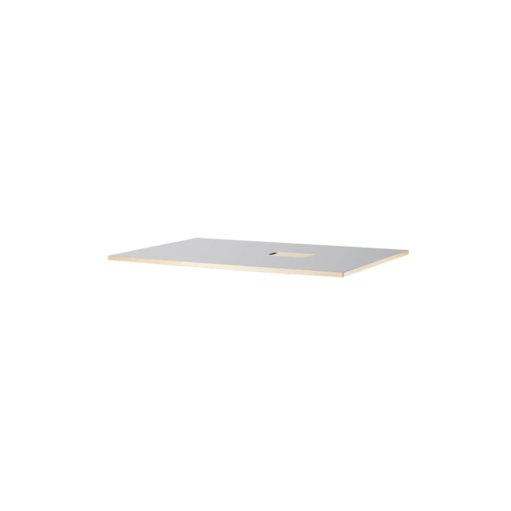 Works Works desk table top Light grey, linoleum, 120 cm