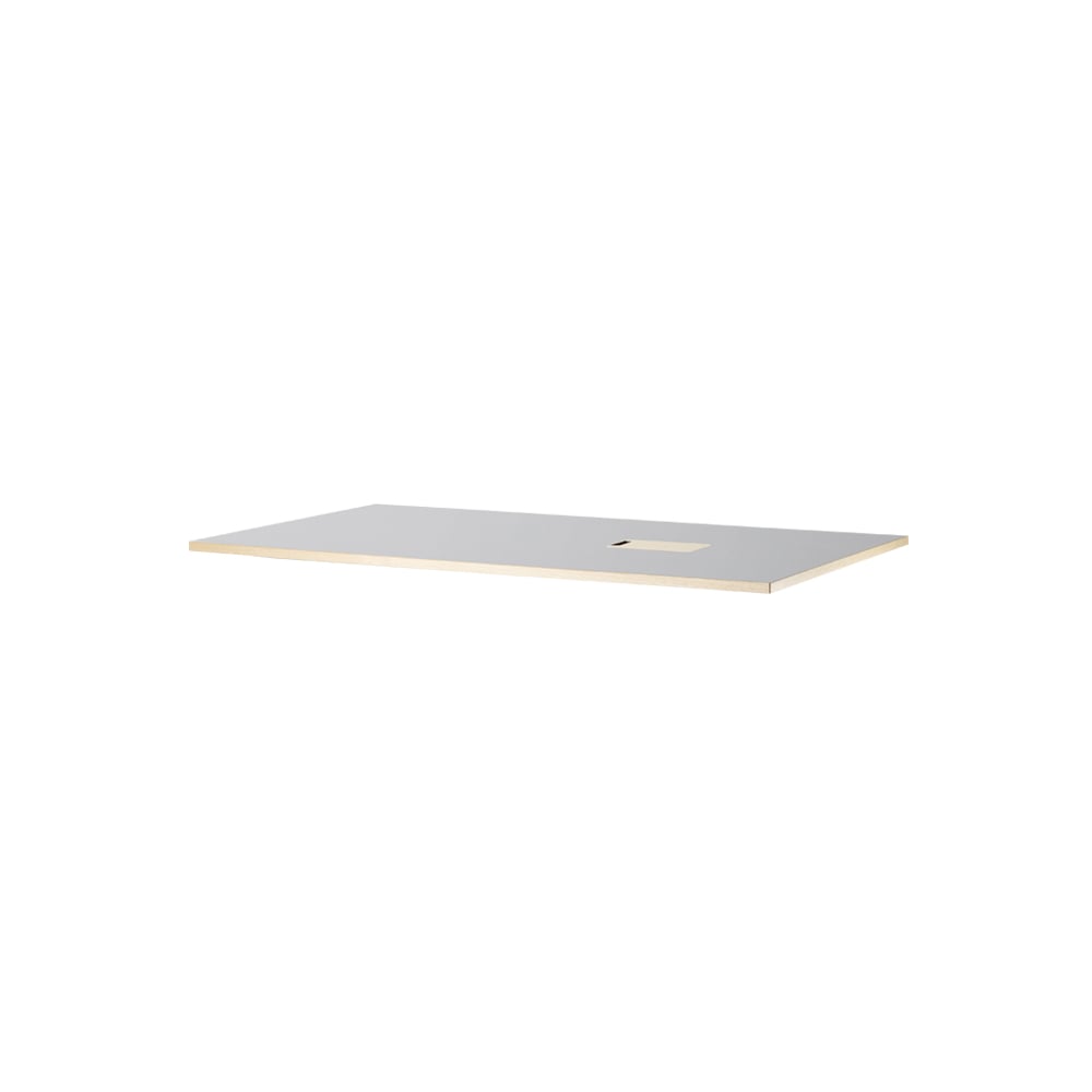 Works Works desk table top Light grey, linoleum, 140 cm