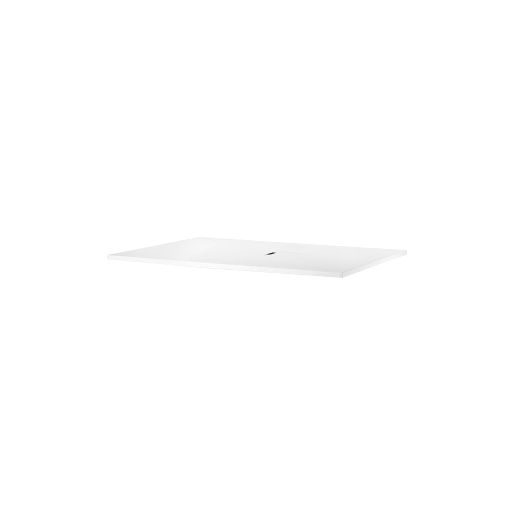 Works Works desk table top White laminate, 120 cm