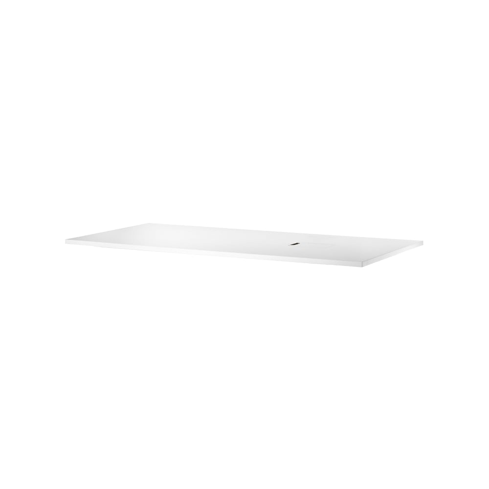 Works Works desk table top White laminate, 160 cm