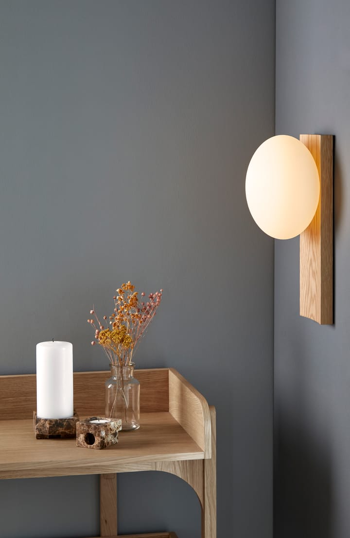 Dew table lamp/wall lamp - Oak - Woud