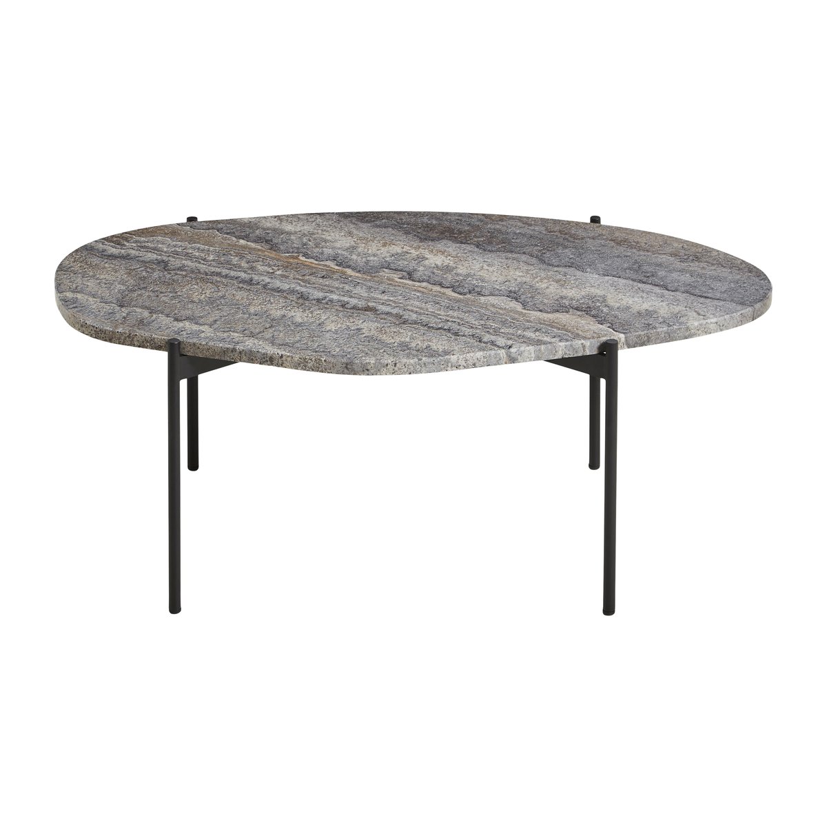 Woud La Terra occasional table. large Grey melange