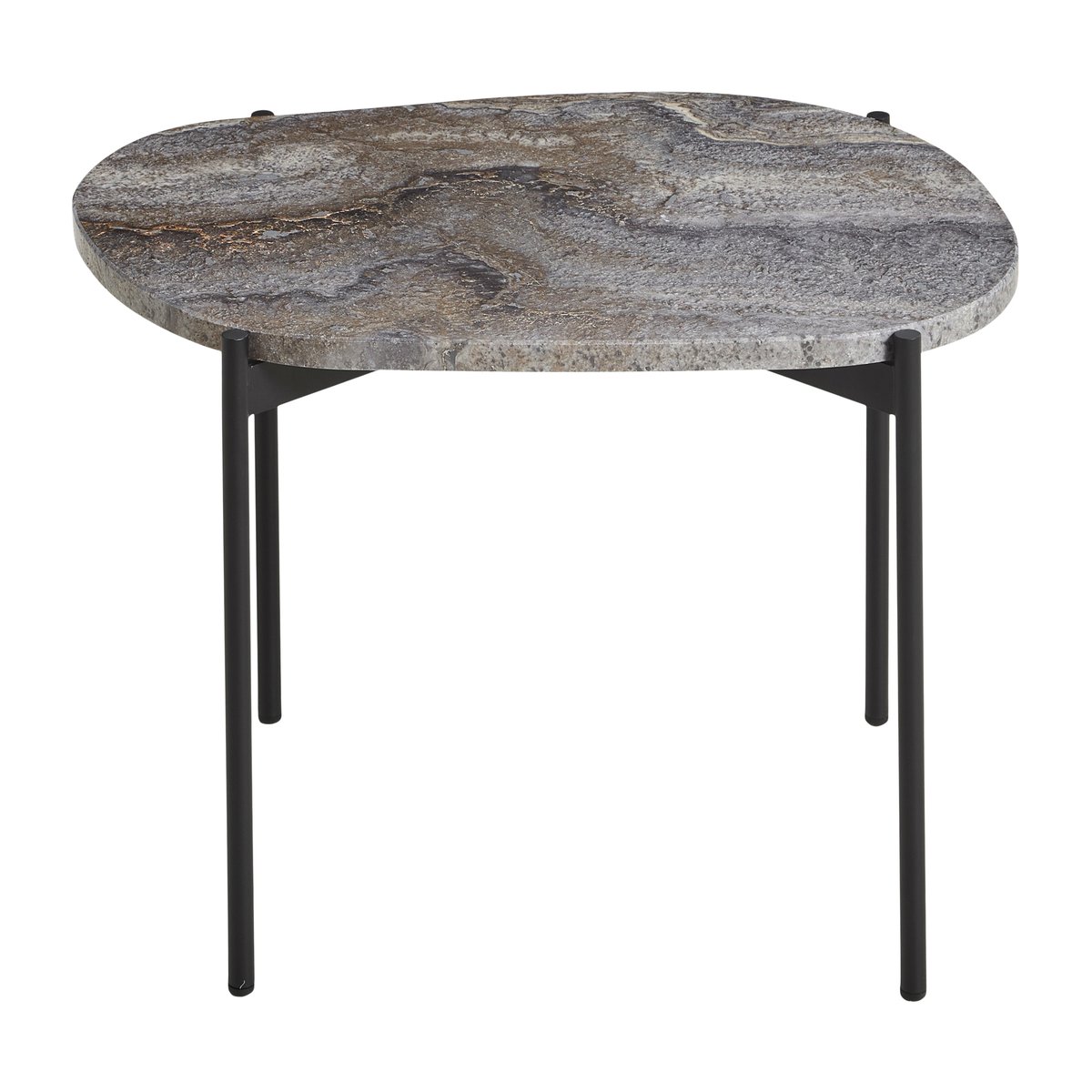 Woud La Terra occasional table. medium Grey melange