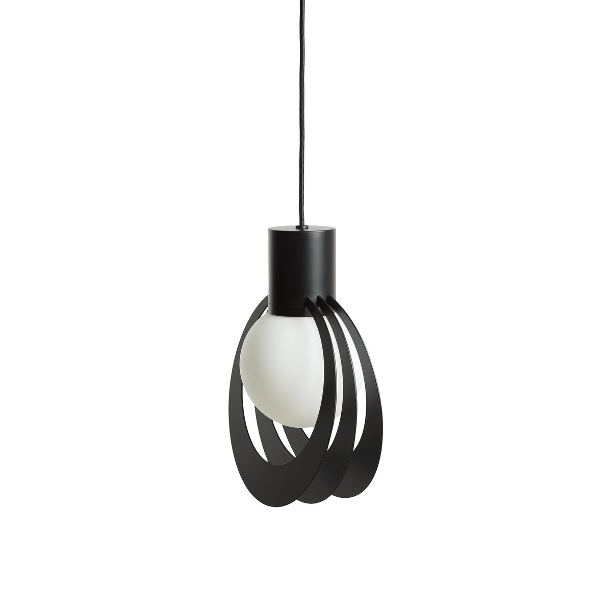 Woud Lunar pendant medium Black