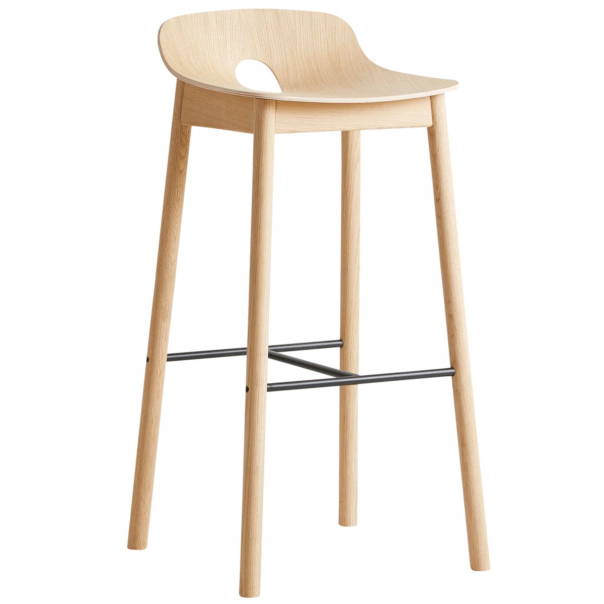 Woud Mono barstool oiled oak