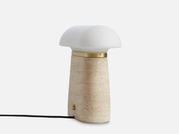 Nova table lamp - Ivory - Woud