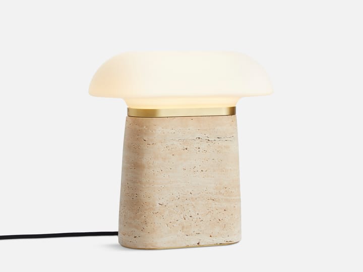 Nova table lamp - Ivory - Woud