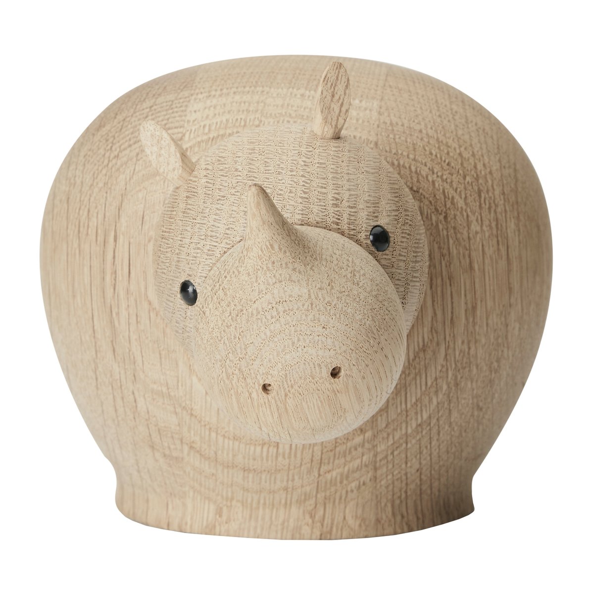 Woud Rina wooden rhino Medium