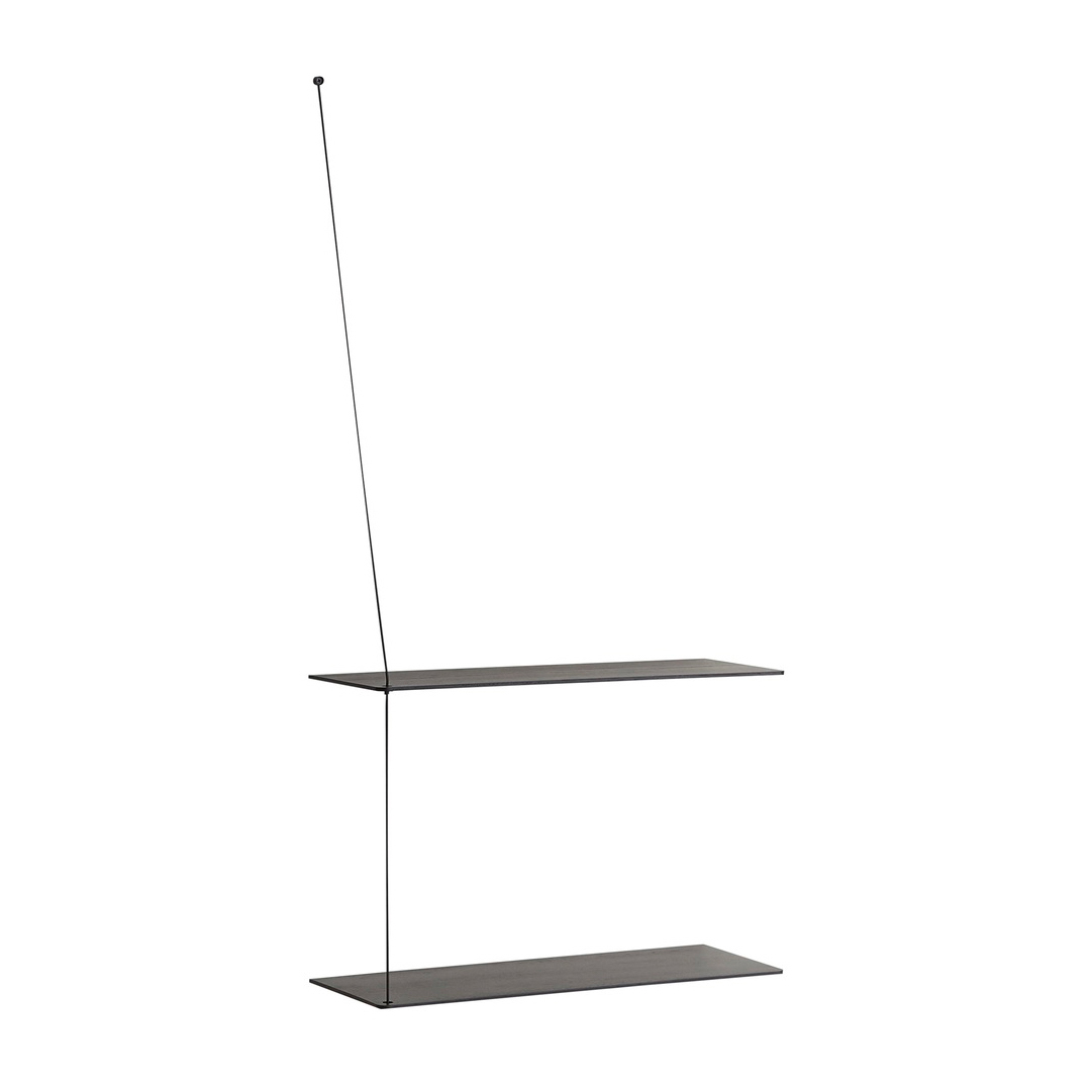 Woud Stedge shelf 60 cm Black ash