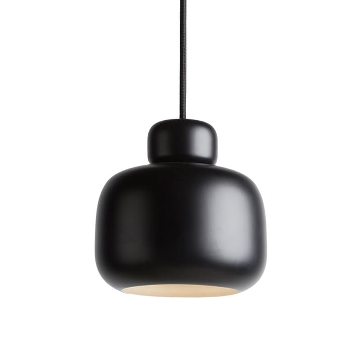 Stone ceiling lamp large - Black - Woud