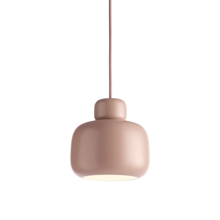 Stone ceiling lamp small - Dusty rose - Woud