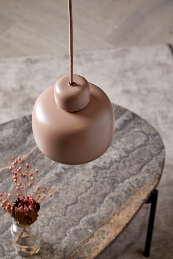 Stone ceiling lamp small - Dusty rose - Woud