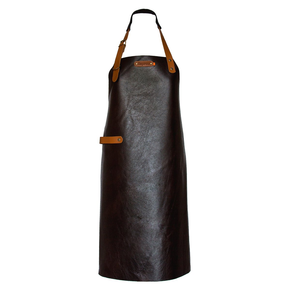 Xapron New York apron 74 cm Brown