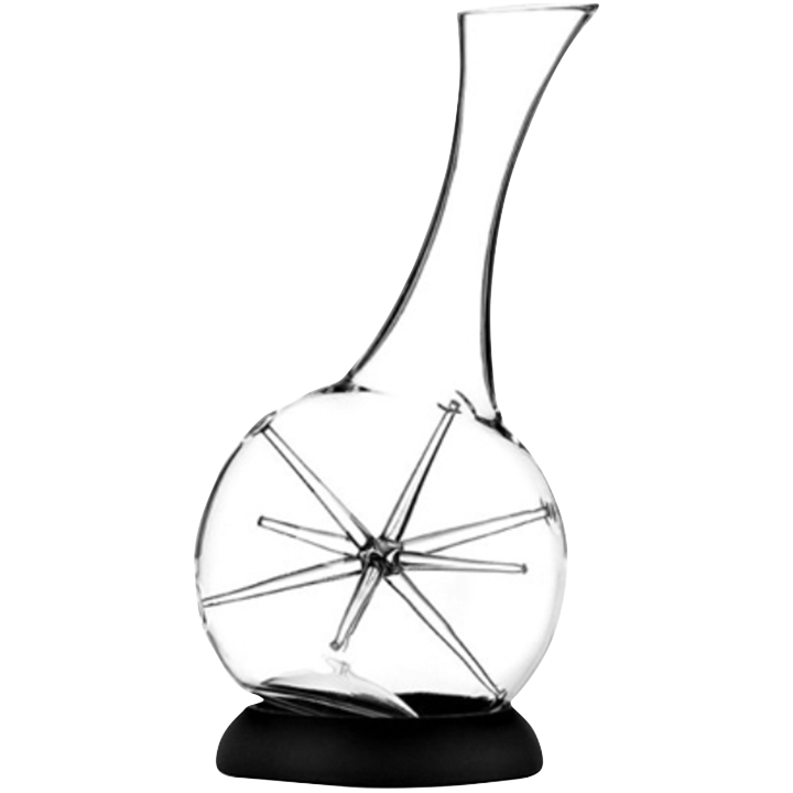 Zieher Star decanter & silicone ring 1.8 l Clear