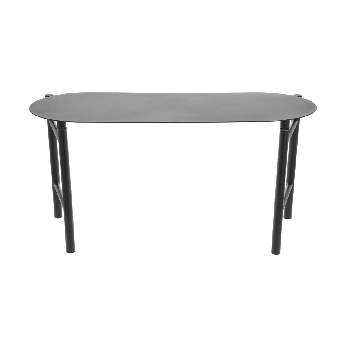 Zone Denmark Disc bench 33x80 cm Black