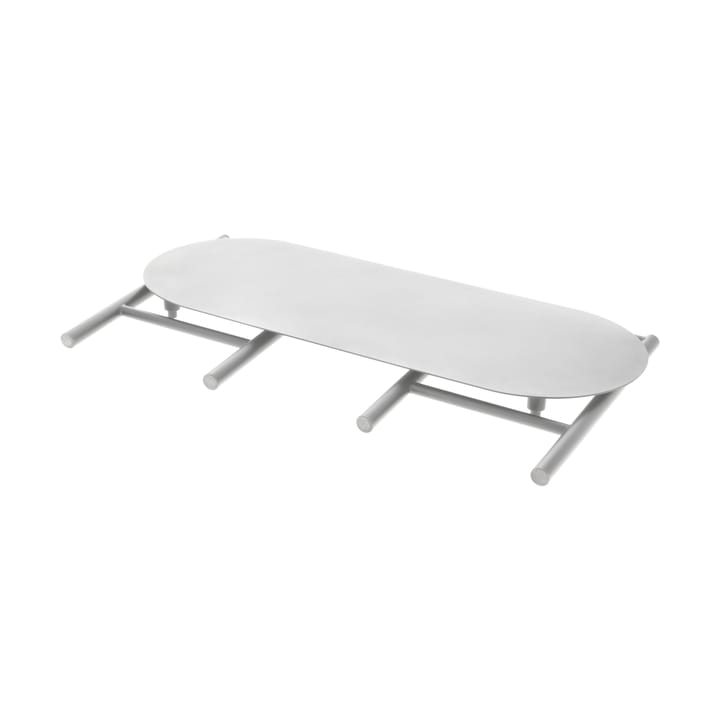 Disc bench 33x80 cm, Soft Grey Zone Denmark