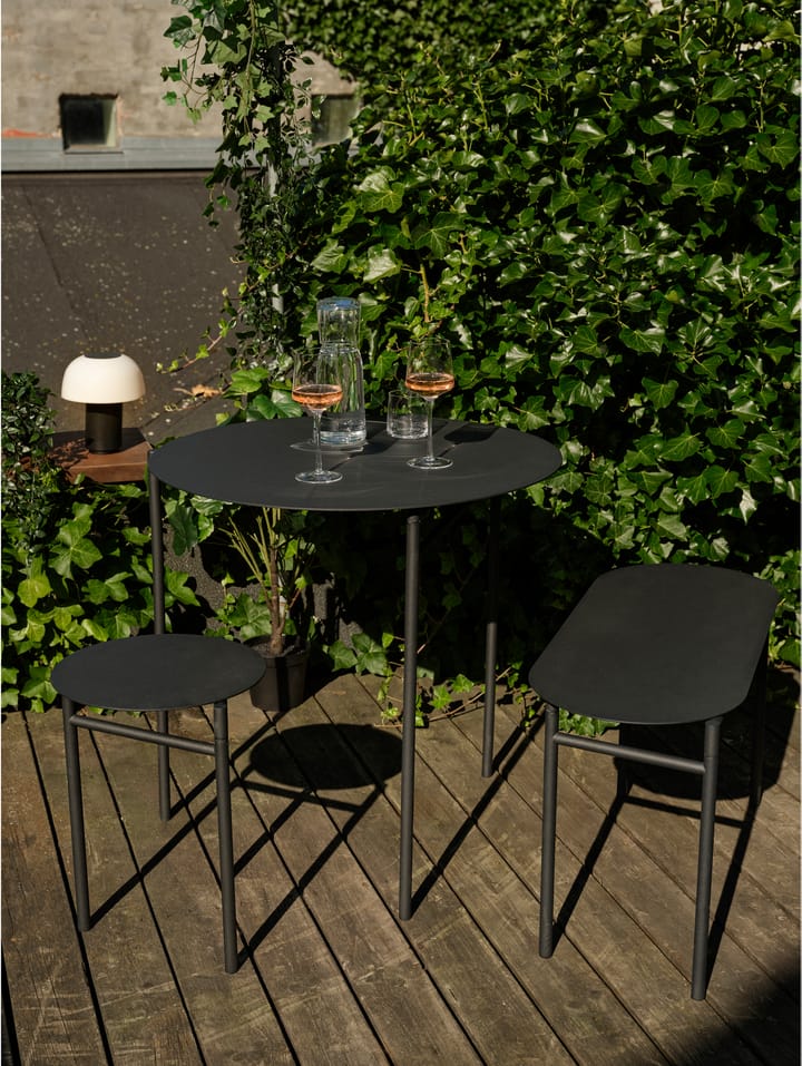 Disc table Ø70 cm, Black Zone Denmark