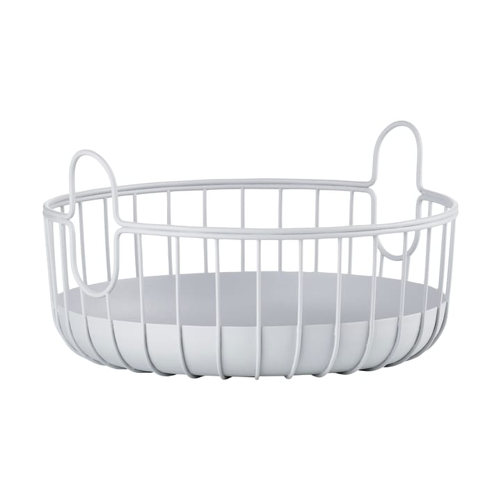 Inu basket 8xØ22 cm - Soft grey - Zone Denmark