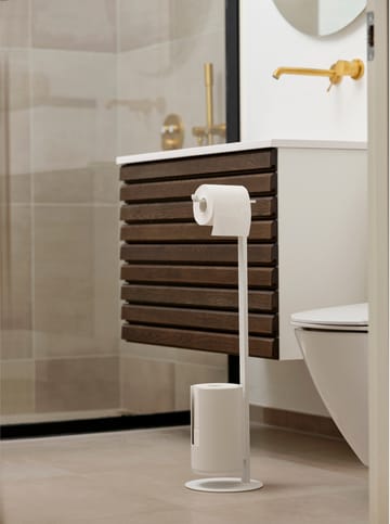 Rim freestanding toilet paper holder - White - Zone Denmark