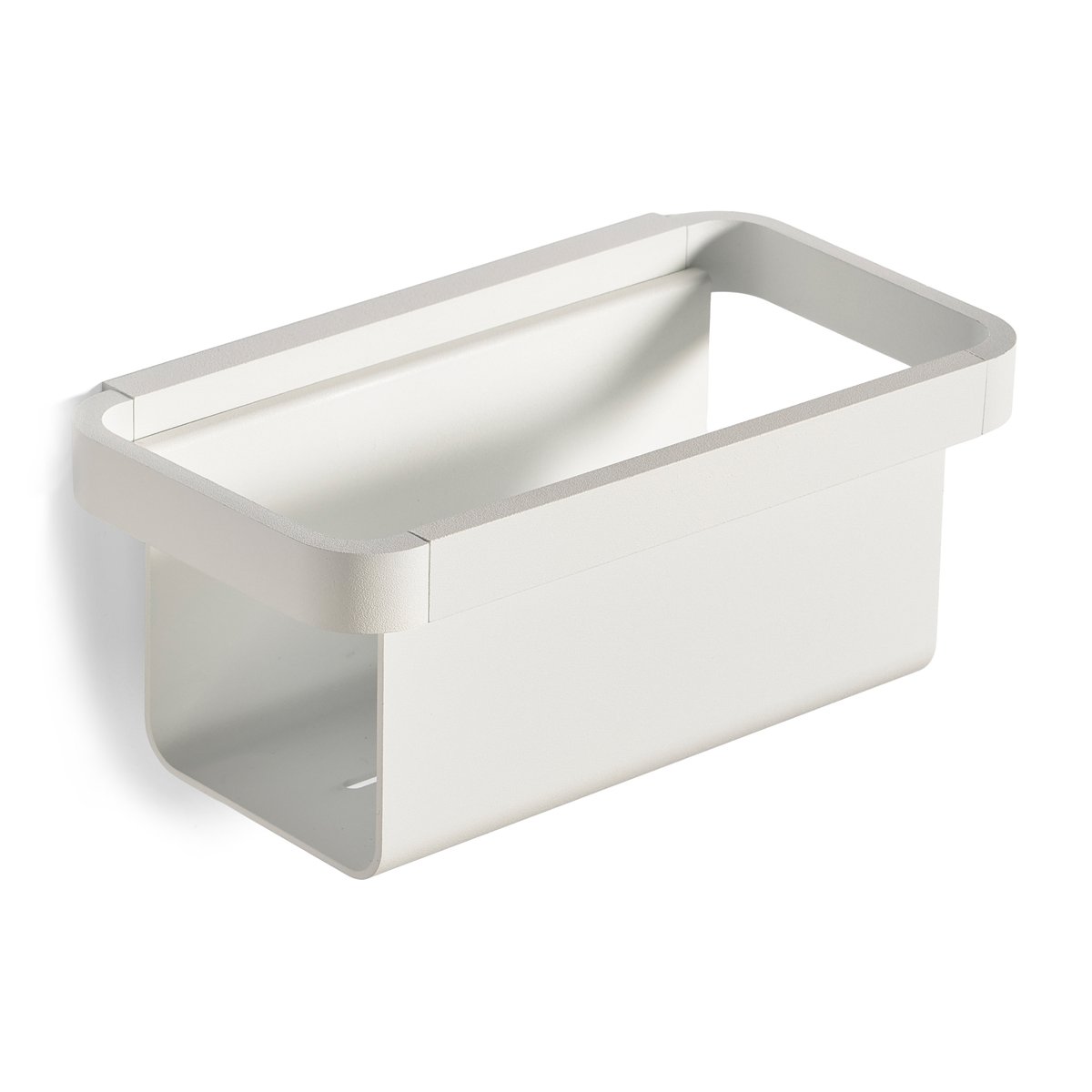 Zone Denmark RIM shower shelf high 11x22 cm White | Scandinavian Design | White